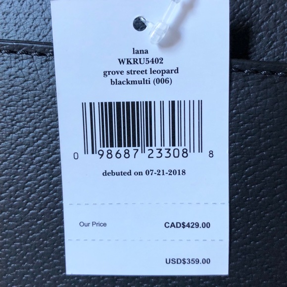 Kate Spade ♠️ NWT Leopard - Picture 6 of 8